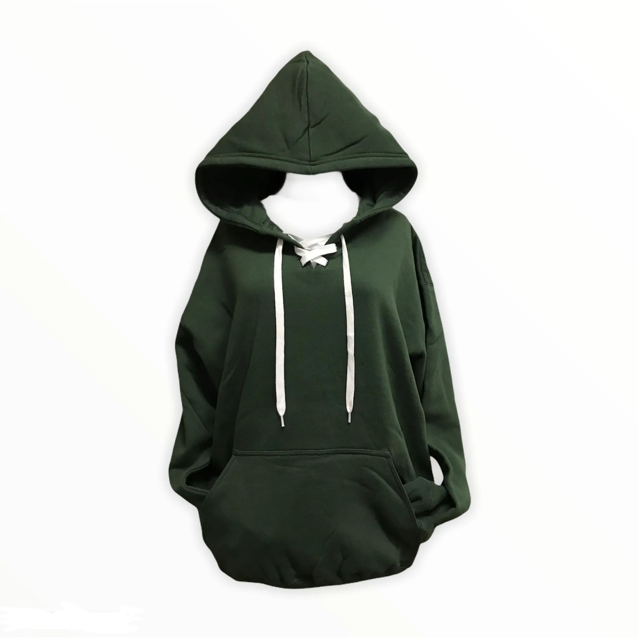 #9801 Hockey Style Hooded Pullover Sweatshirt