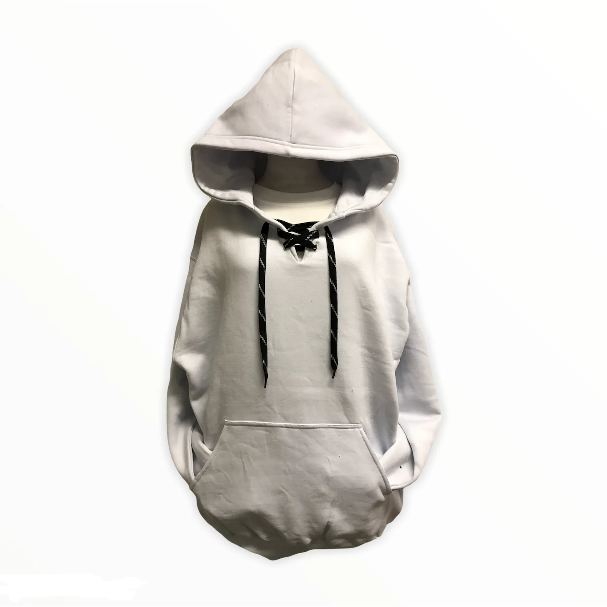 #9801 Hockey Style Hooded Pullover Sweatshirt