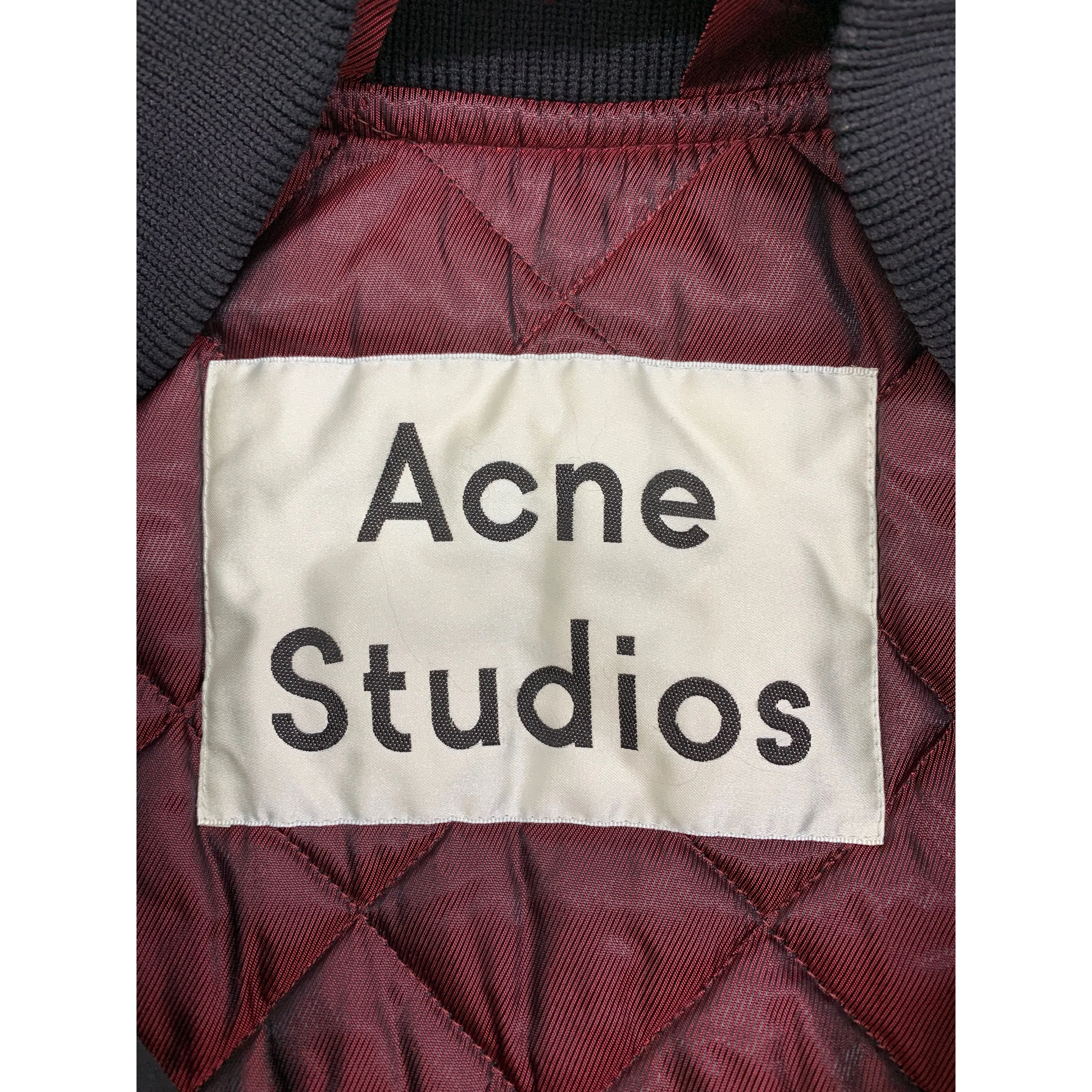 Acne Studios/Coat/34/Black/Nylon/FN-WN-OUTW000012/