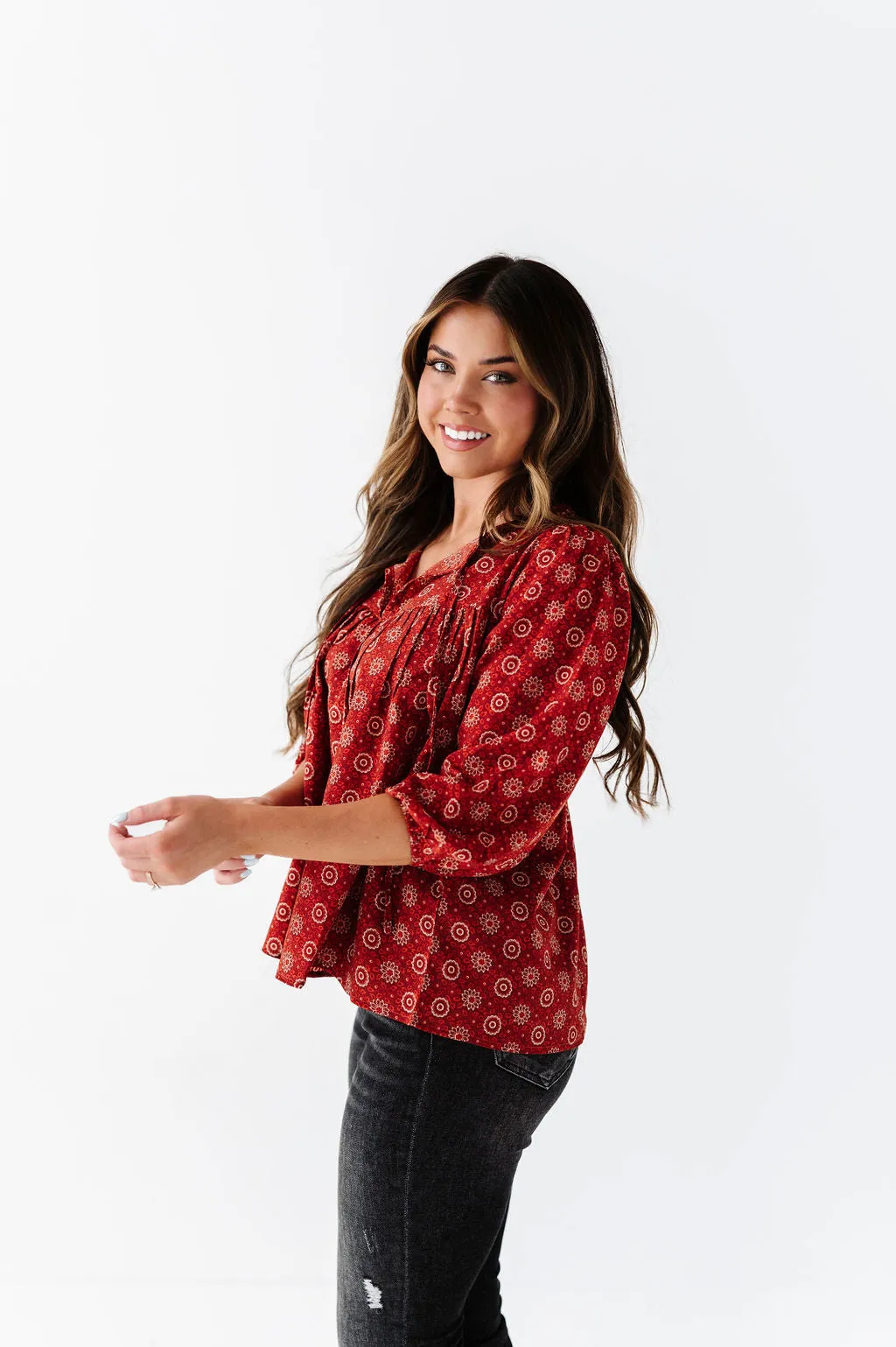 Adalyn Floral Blouse