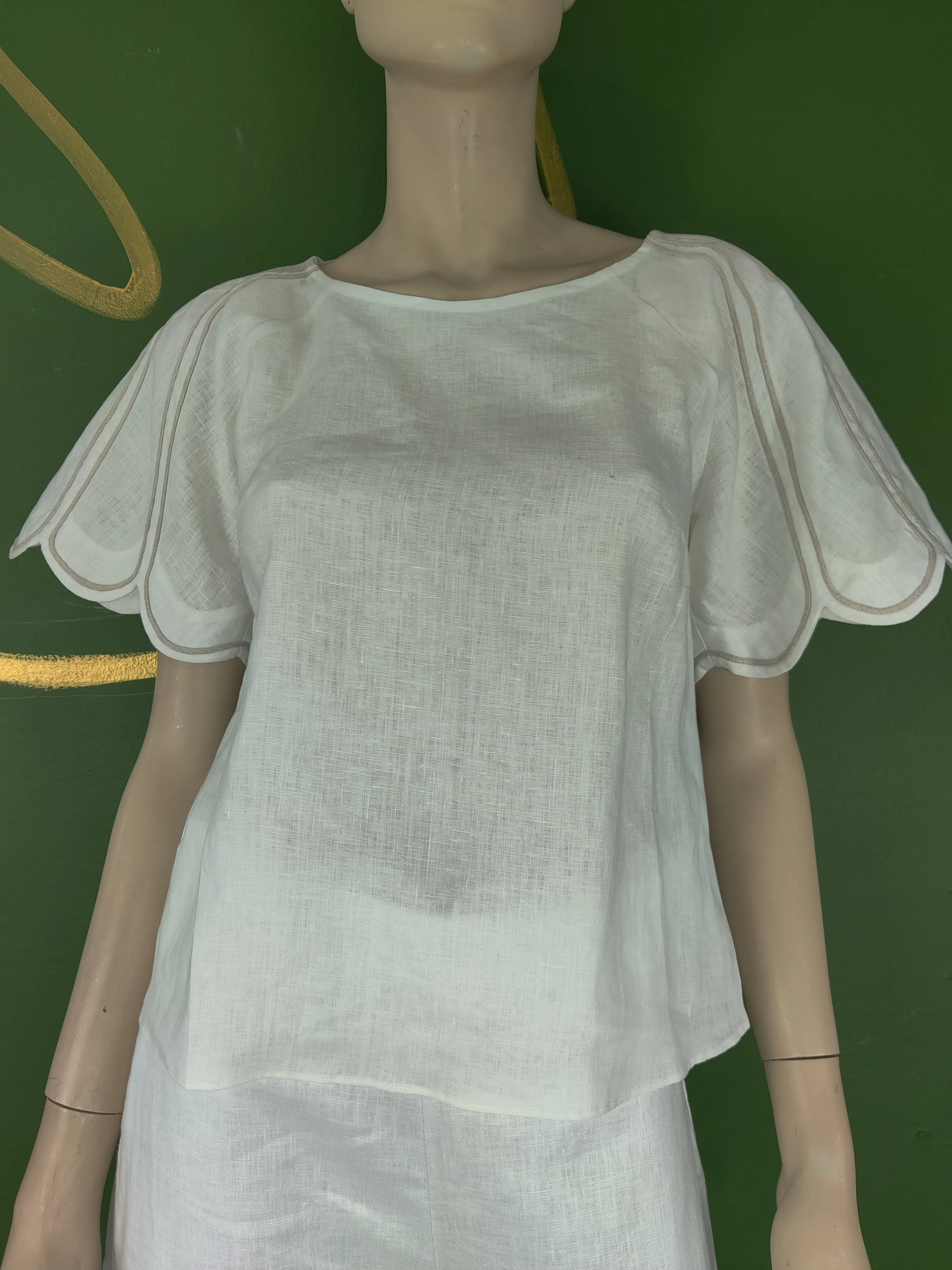 Alpes White Blouse