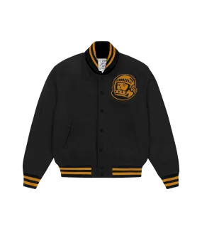 ASTRO VARSITY JACKET - BLACK