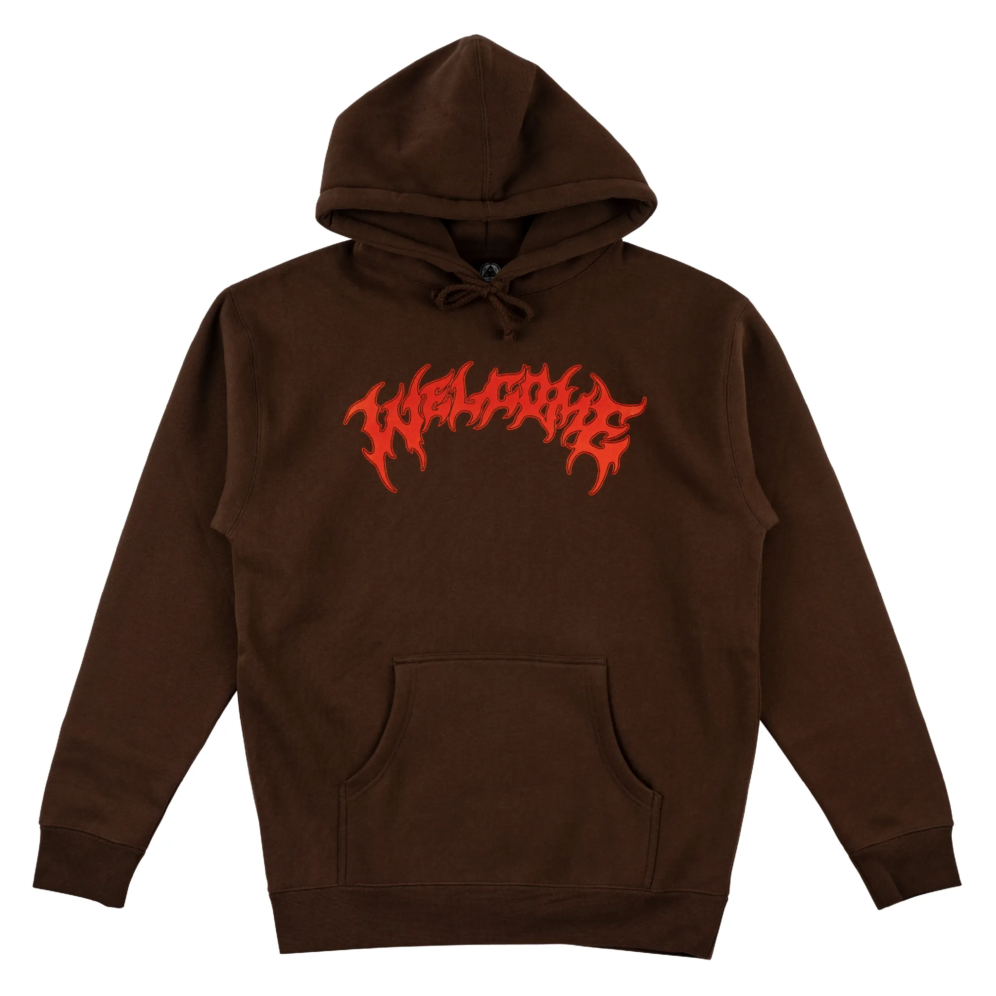 Barb Pullover Hoodie - Brown/Red