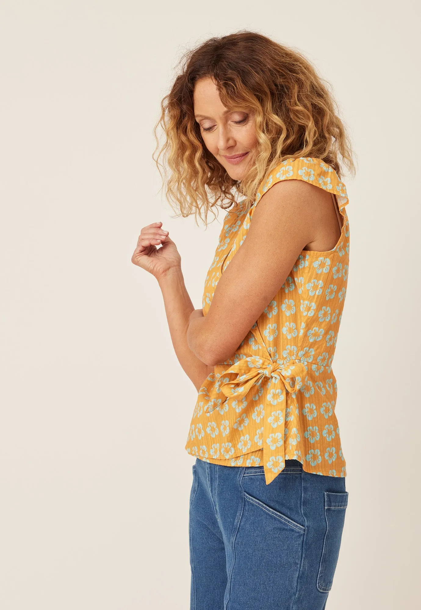 Beatrice Wrap Top