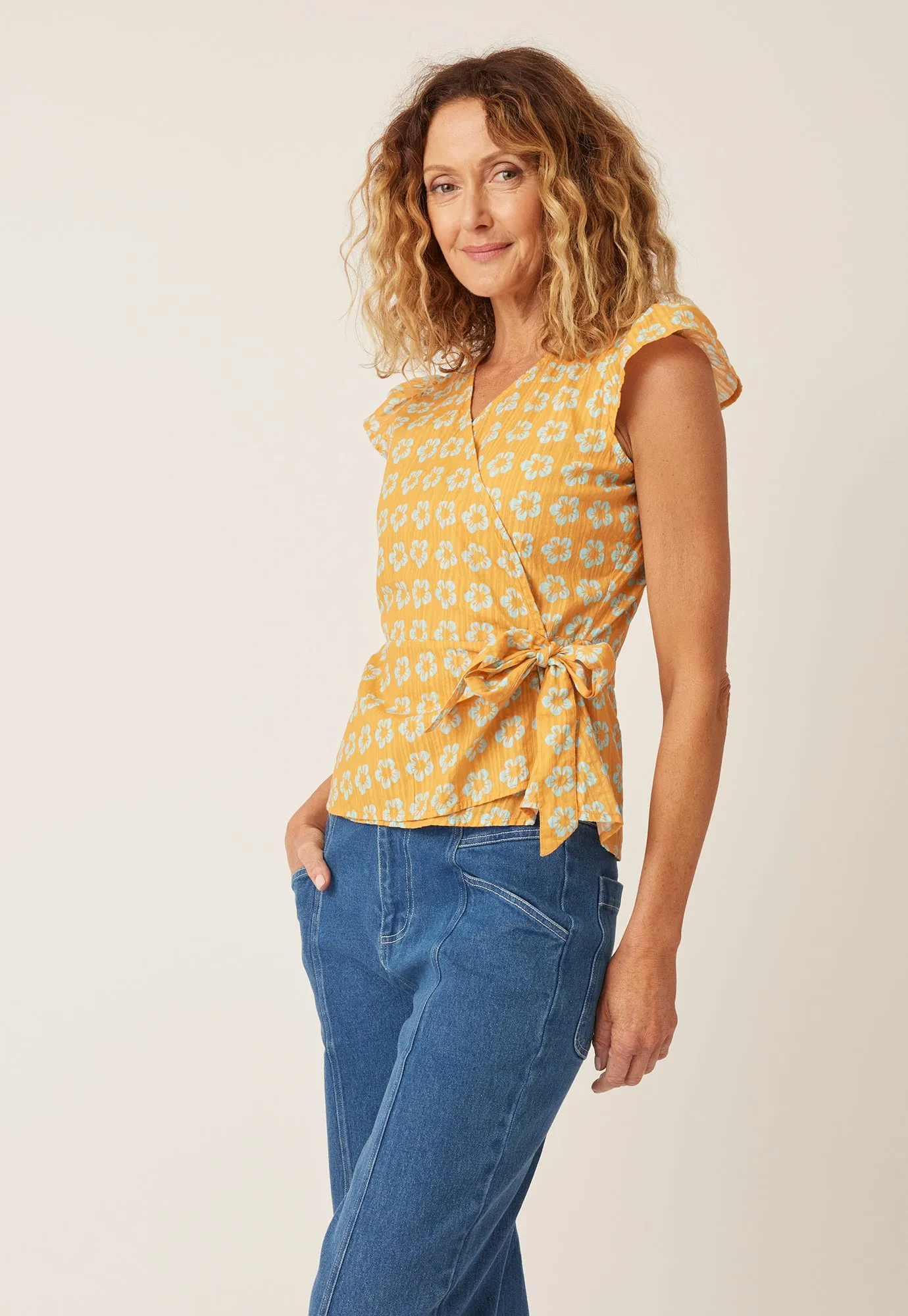 Beatrice Wrap Top