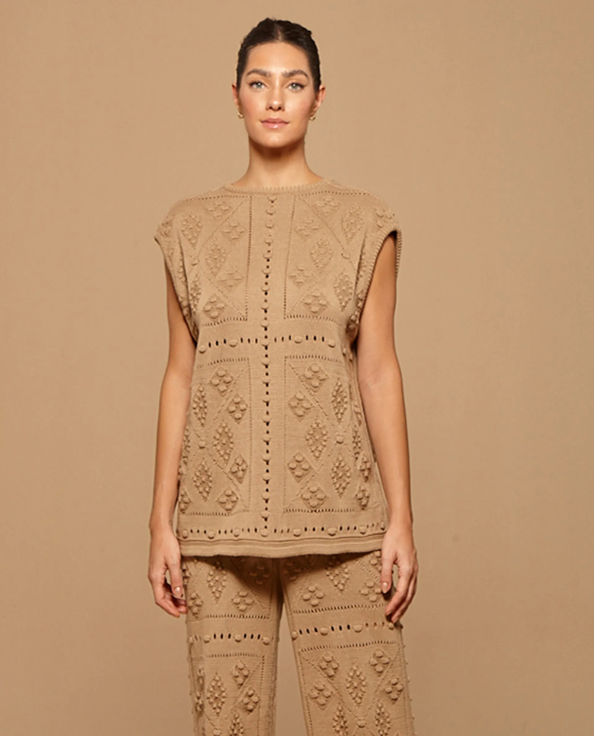 Beige Bacha Nostalgic Blouse