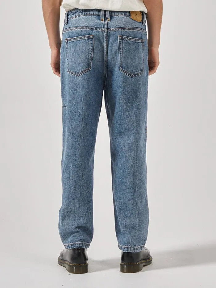 Big Slacker Denim Jean - Weathered Blue