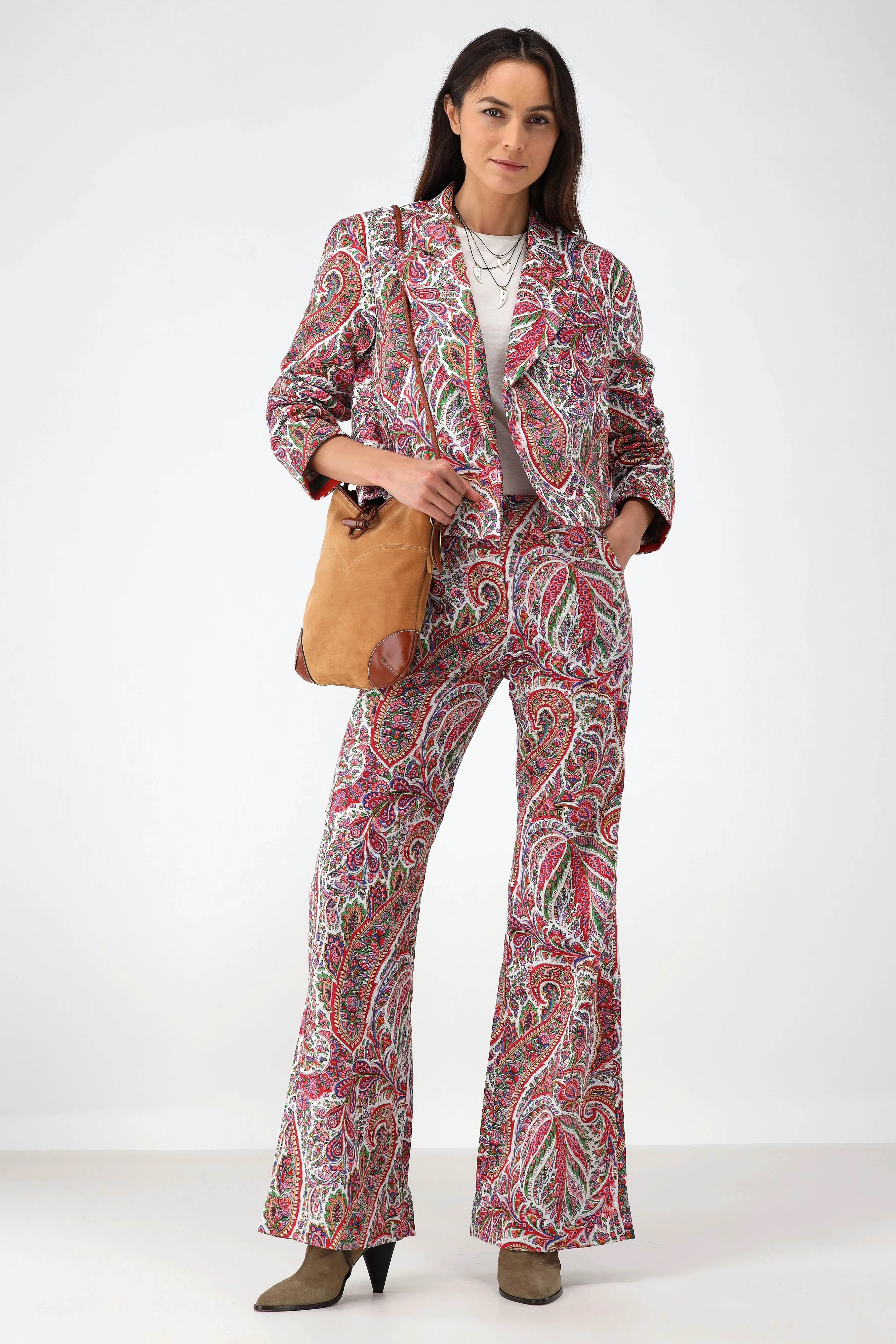 Blazer Demi in Paisley Multi