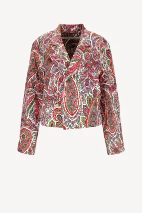 Blazer Demi in Paisley Multi