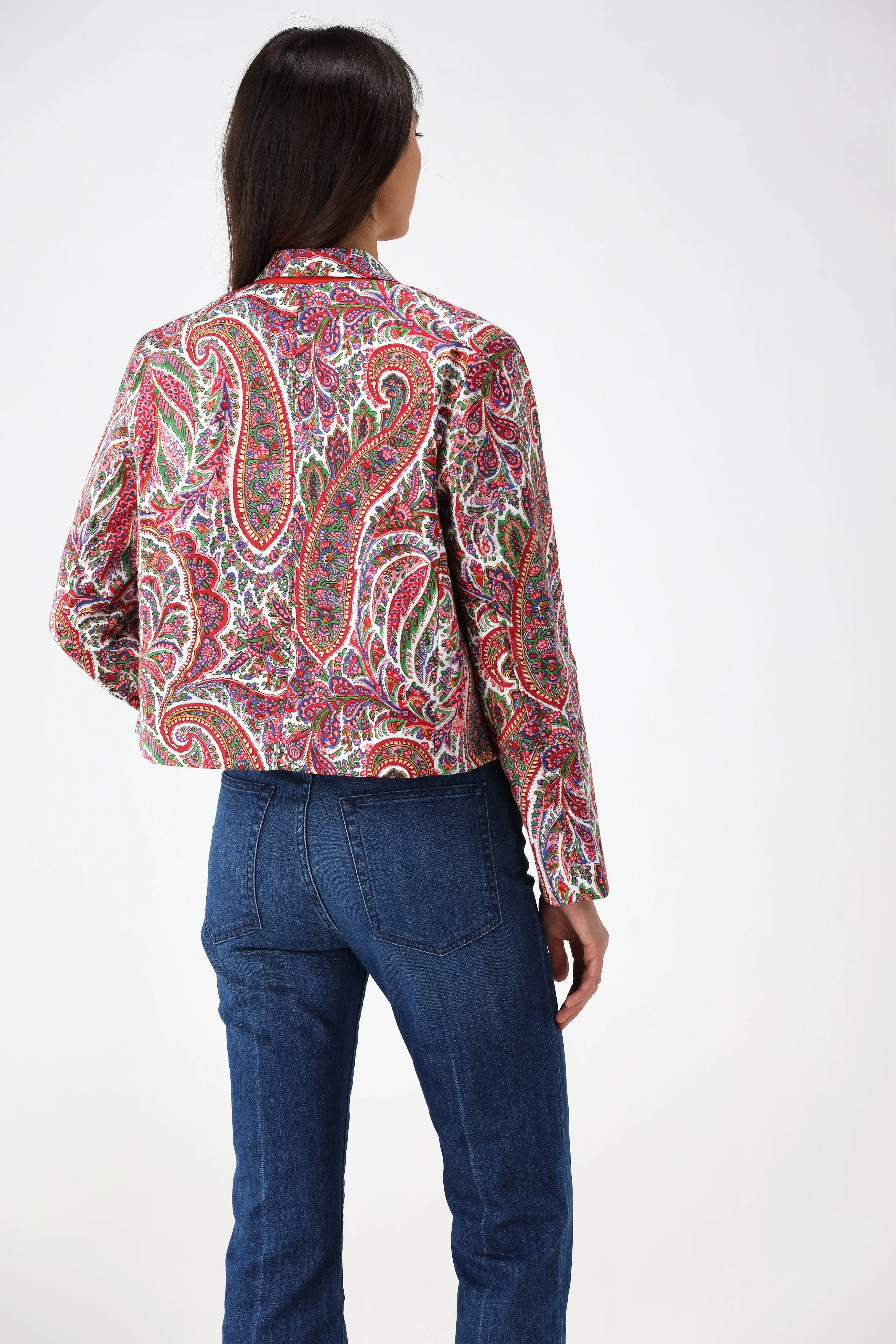 Blazer Demi in Paisley Multi