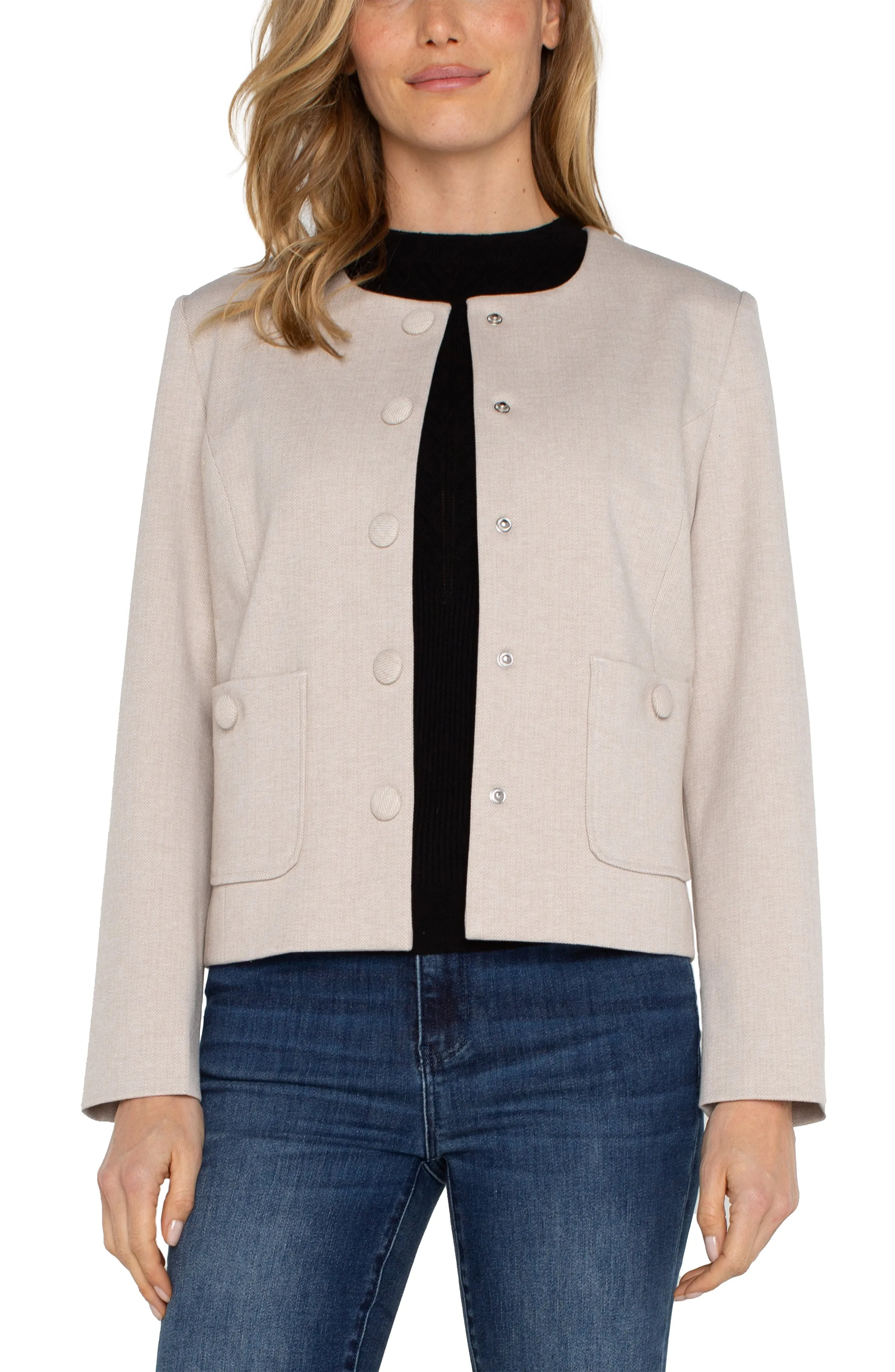 BOXY CROPPED JACKET