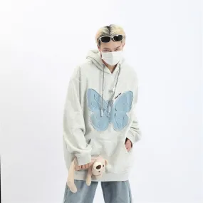 Butterfly Drawstring Hoodie