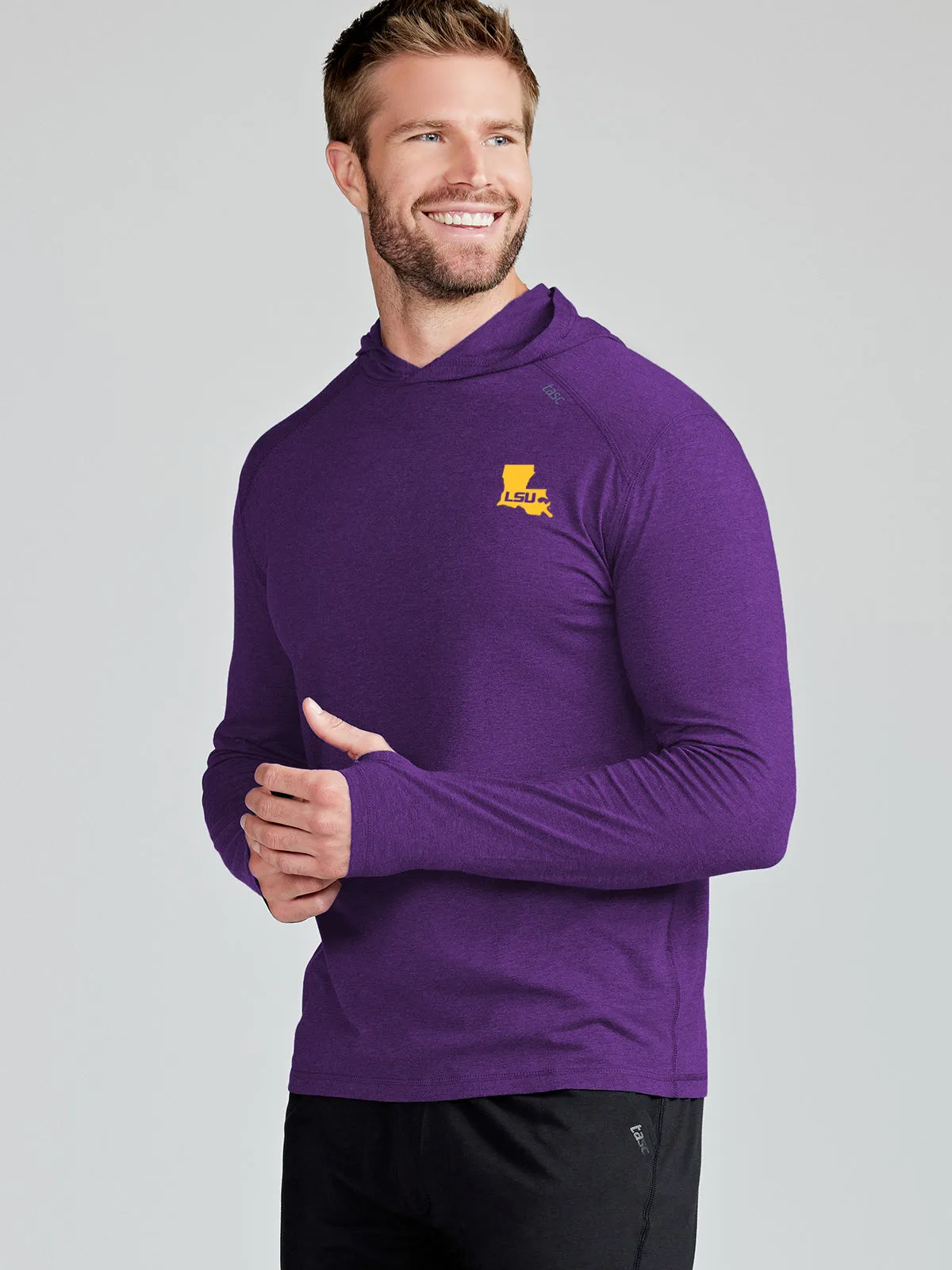 Carrollton Lightweight Hoodie - LSU