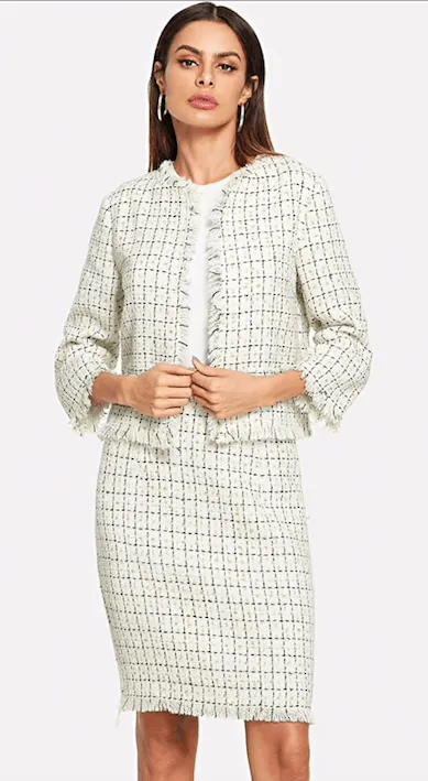 CHIC & IN CHARGE BLAZER SET