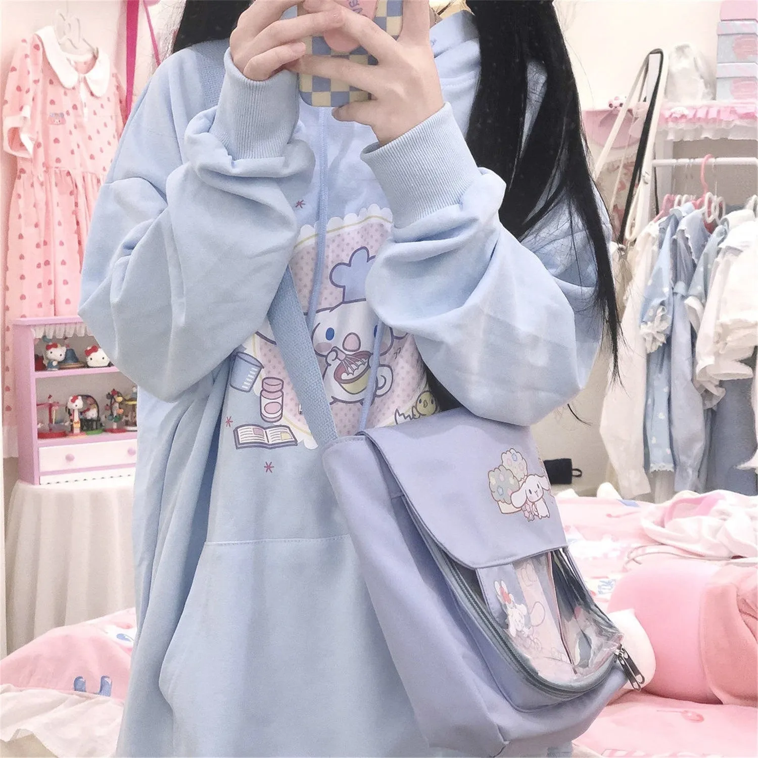 Cinnamoroll Cake Hoodie