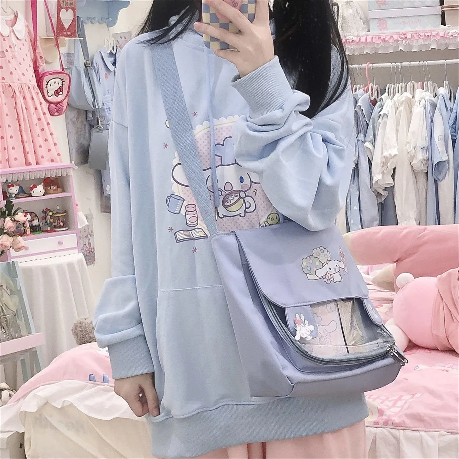 Cinnamoroll Cake Hoodie