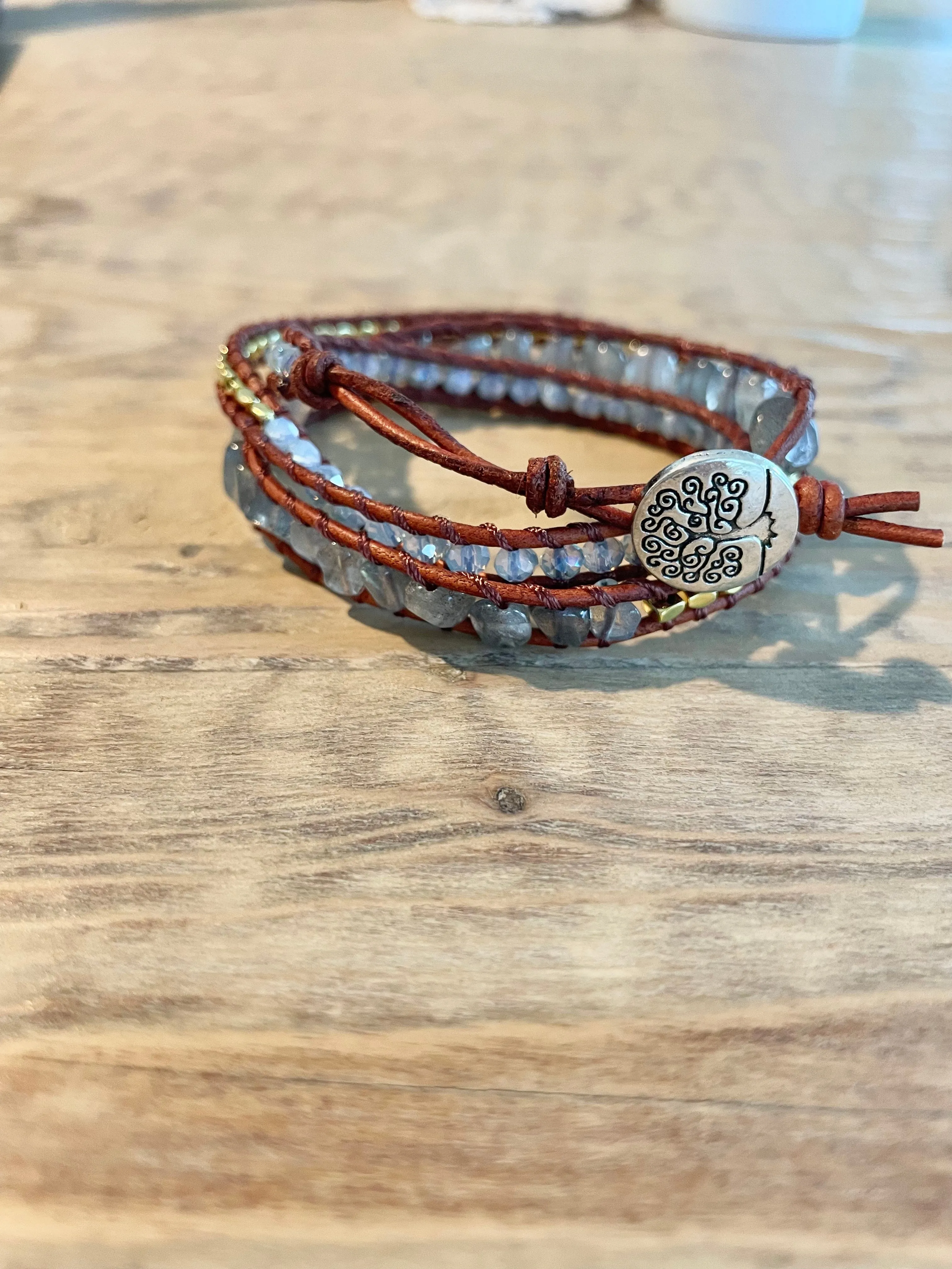 Clear Skies Wrap Bracelet