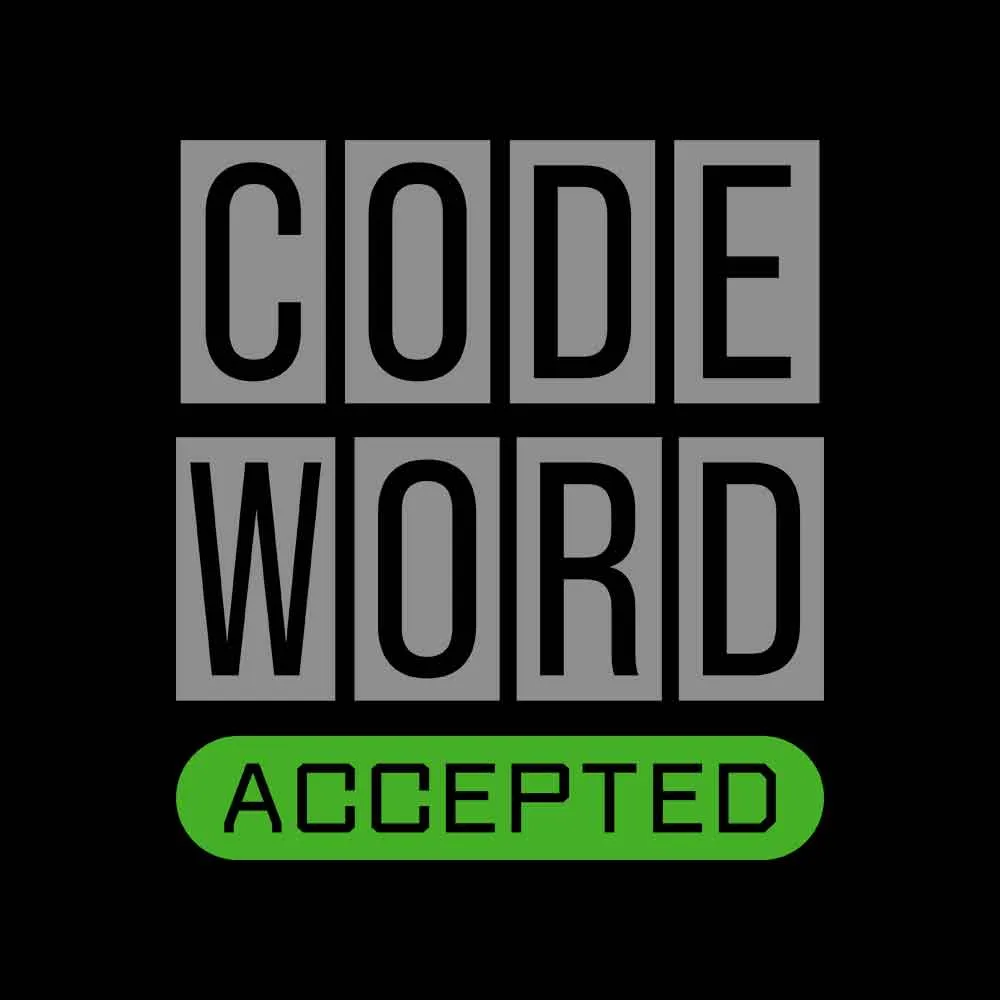 Code Word Accepted Hoodie