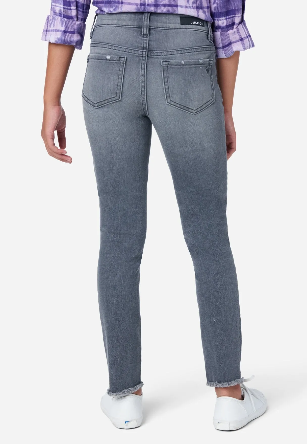 Destructed High-Rise Jean Leggings