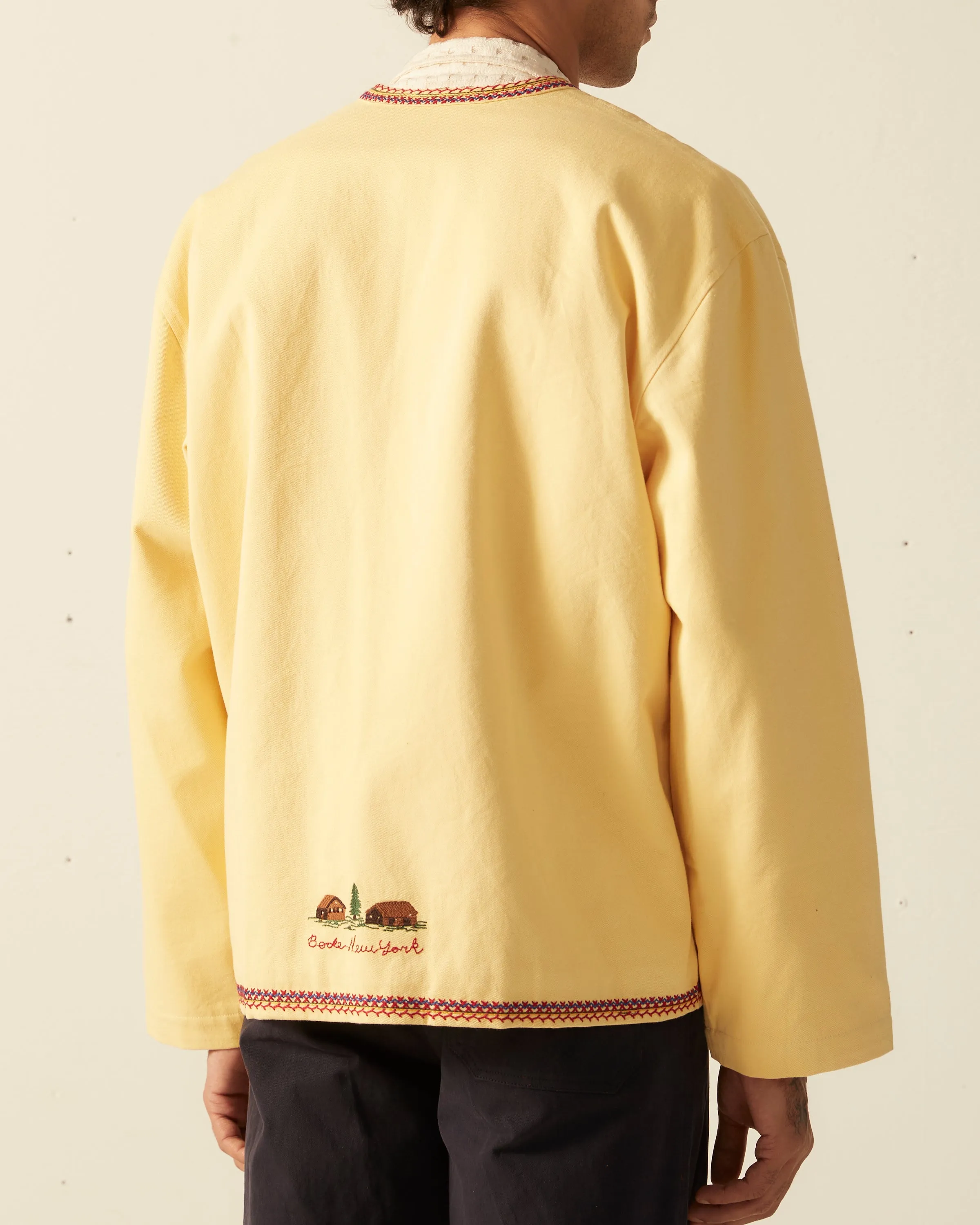 Embroidered Cow Jacket