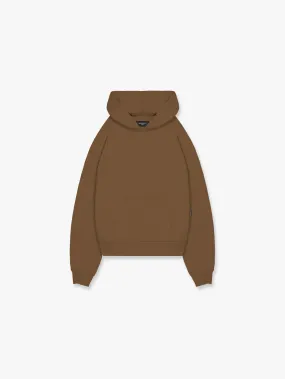 ESSENTIAL HOODIE - BROWN