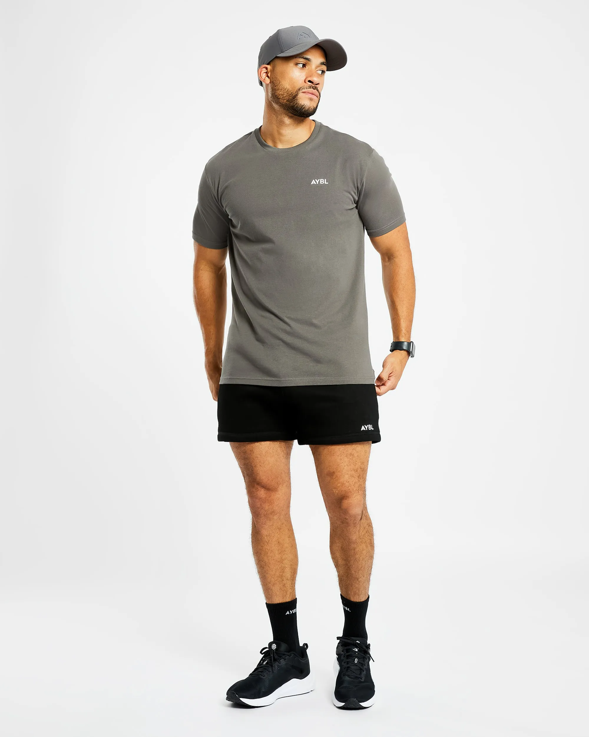 Essential T Shirt - Charcoal