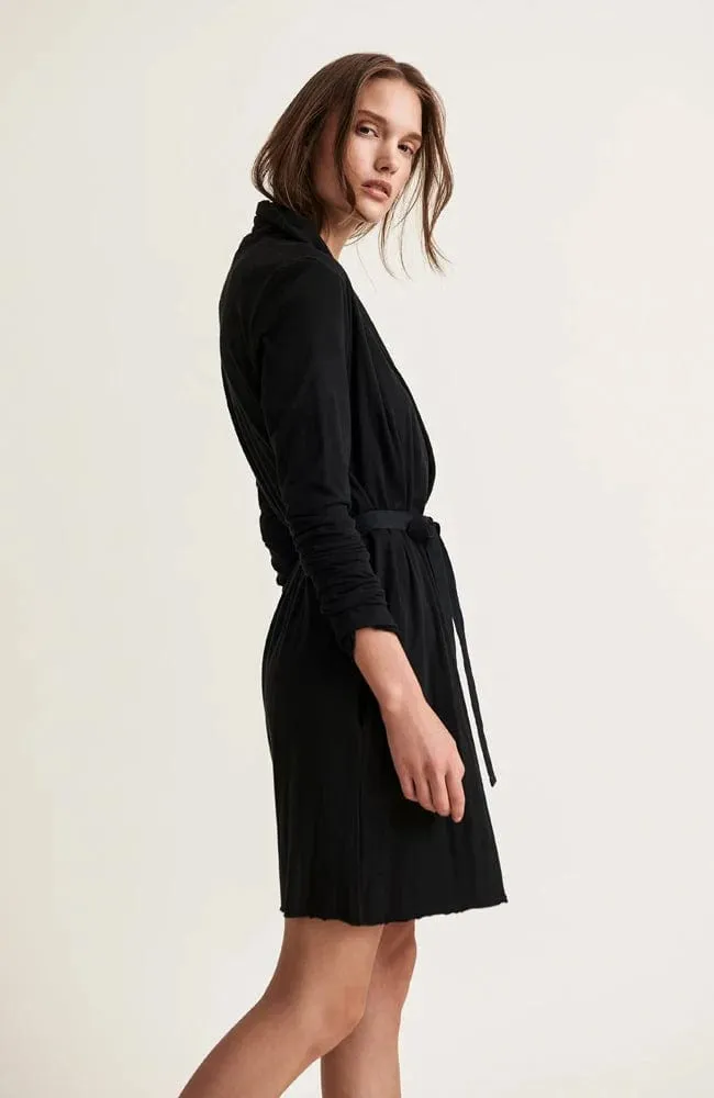 Essentials Pima Jersey Wrap Robe