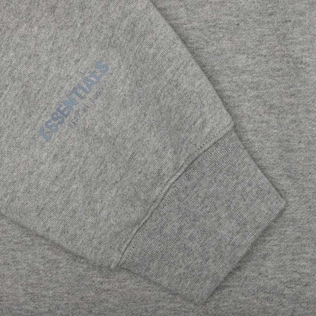 Essentials Pullover Crewneck - Dark Heather Oatmeal