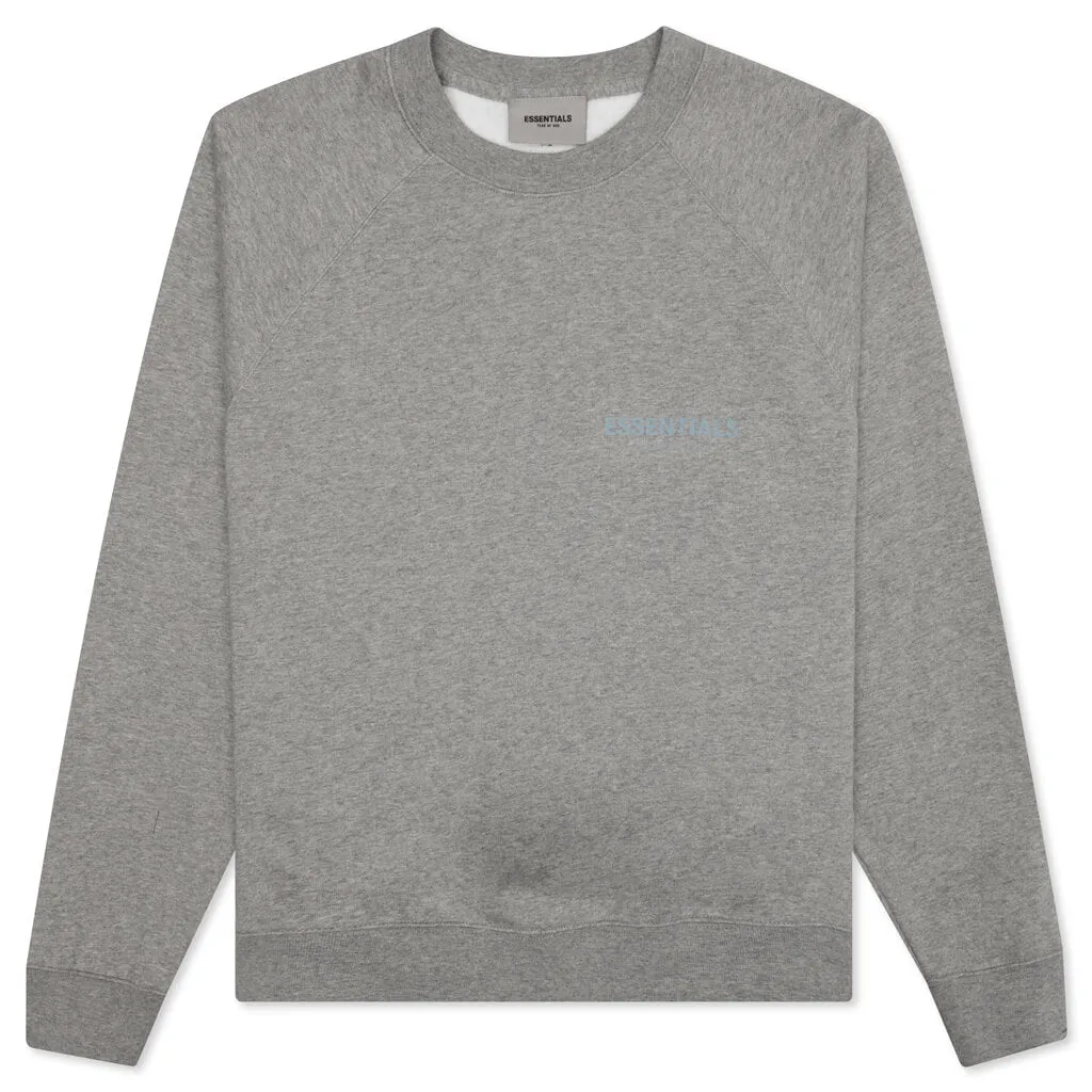 Essentials Pullover Crewneck - Dark Heather Oatmeal