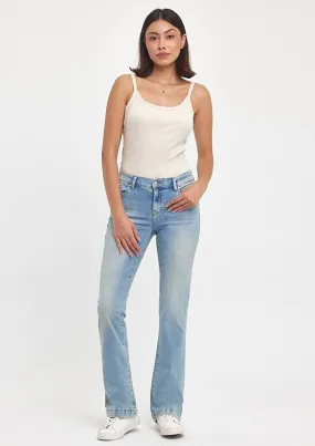 Fallon Ennio Mid Rise Flare Jean