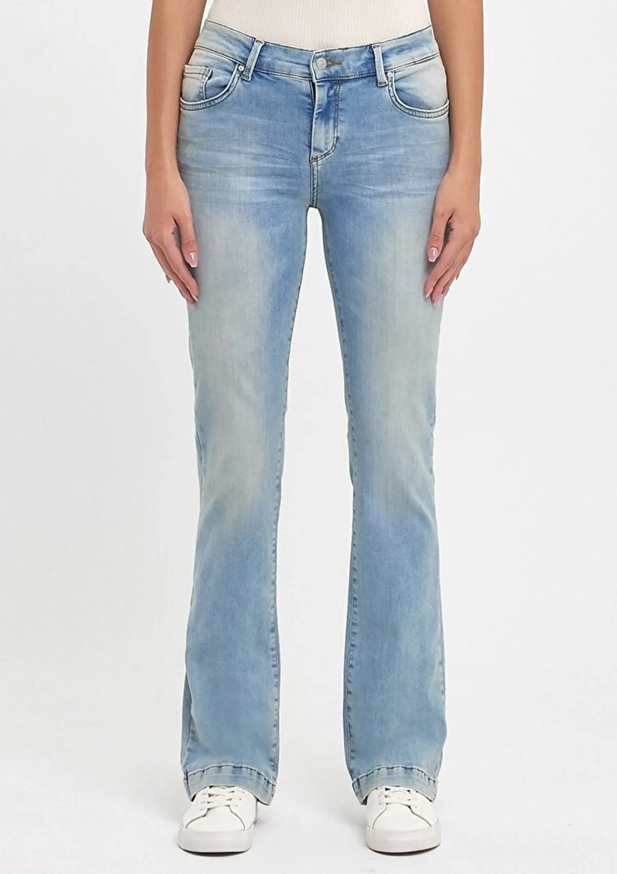 Fallon Ennio Mid Rise Flare Jean