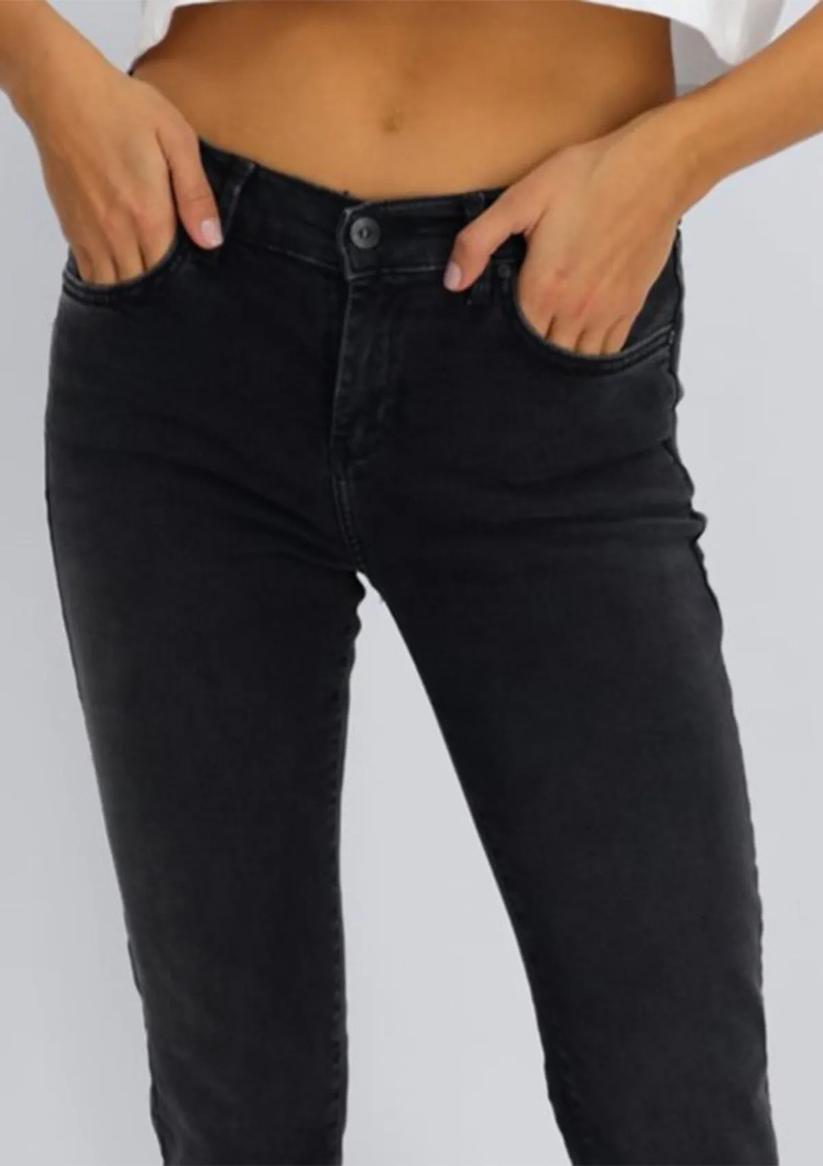 Fallon Harra Mid Rise Flare Jean