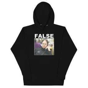 FALSE. Unisex Hoodie