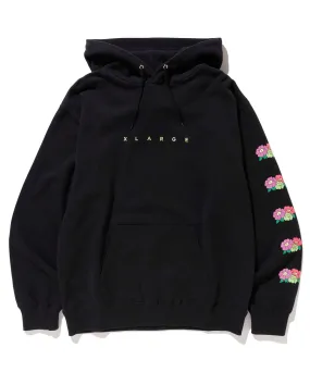 FLOWER LOGO PULLOVER HOODED SWEAT