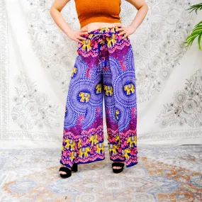 Flowy Tie Style Wrap Pant