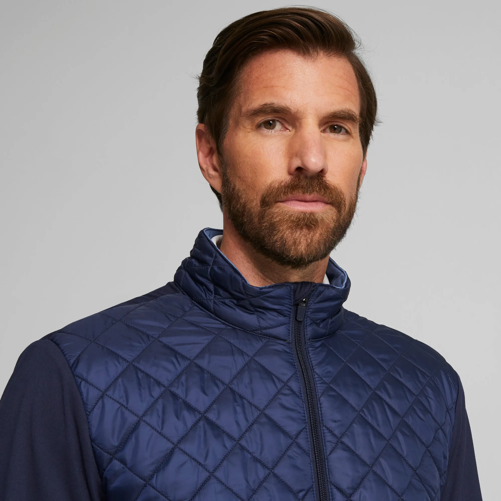 Frost Quilted Golf Jacket