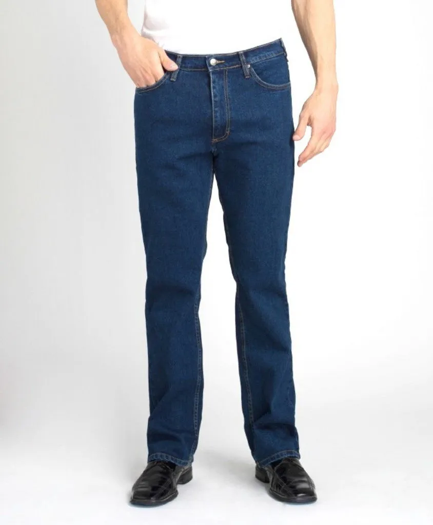 Grand River Men's Dark Blue Stretch Jean