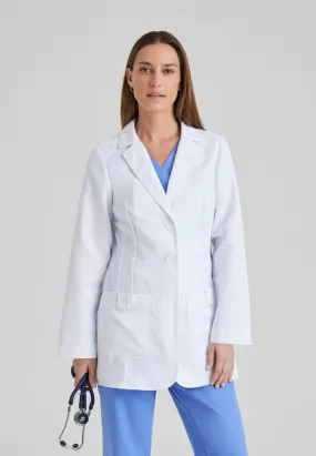 Grey's Anatomy Women's Hannah 31.5 IN Two Pocket Fitted Lab Coat