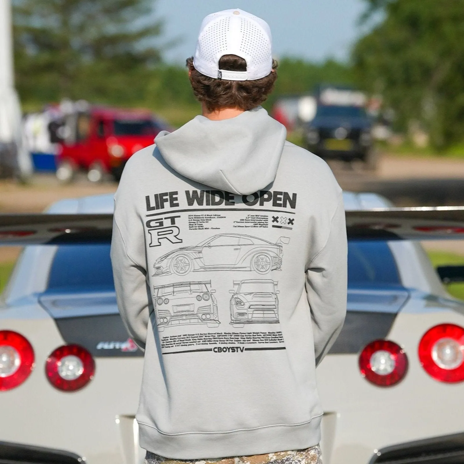 Performance GTR Tech Spec Hoodie with Enhanced Features