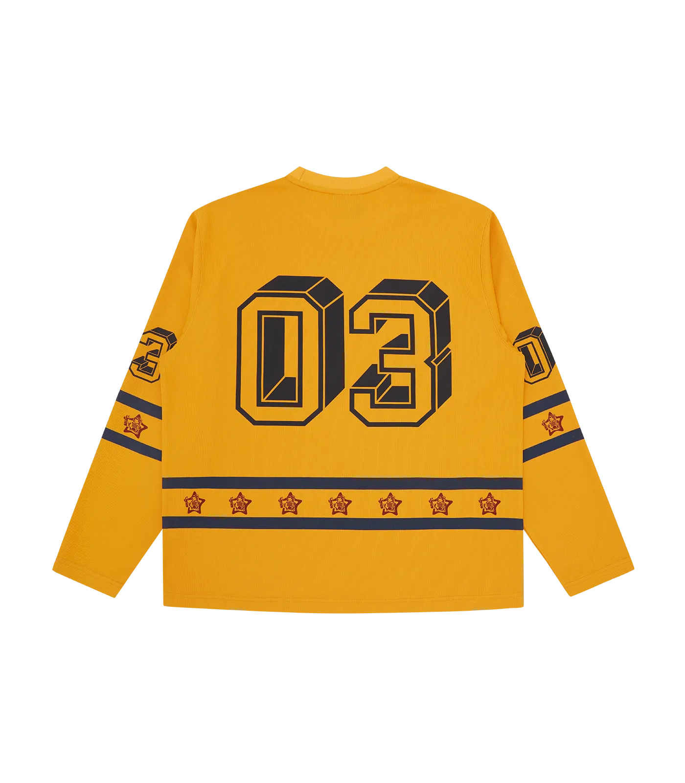 HOCKEY SHIRT - MUSTARD