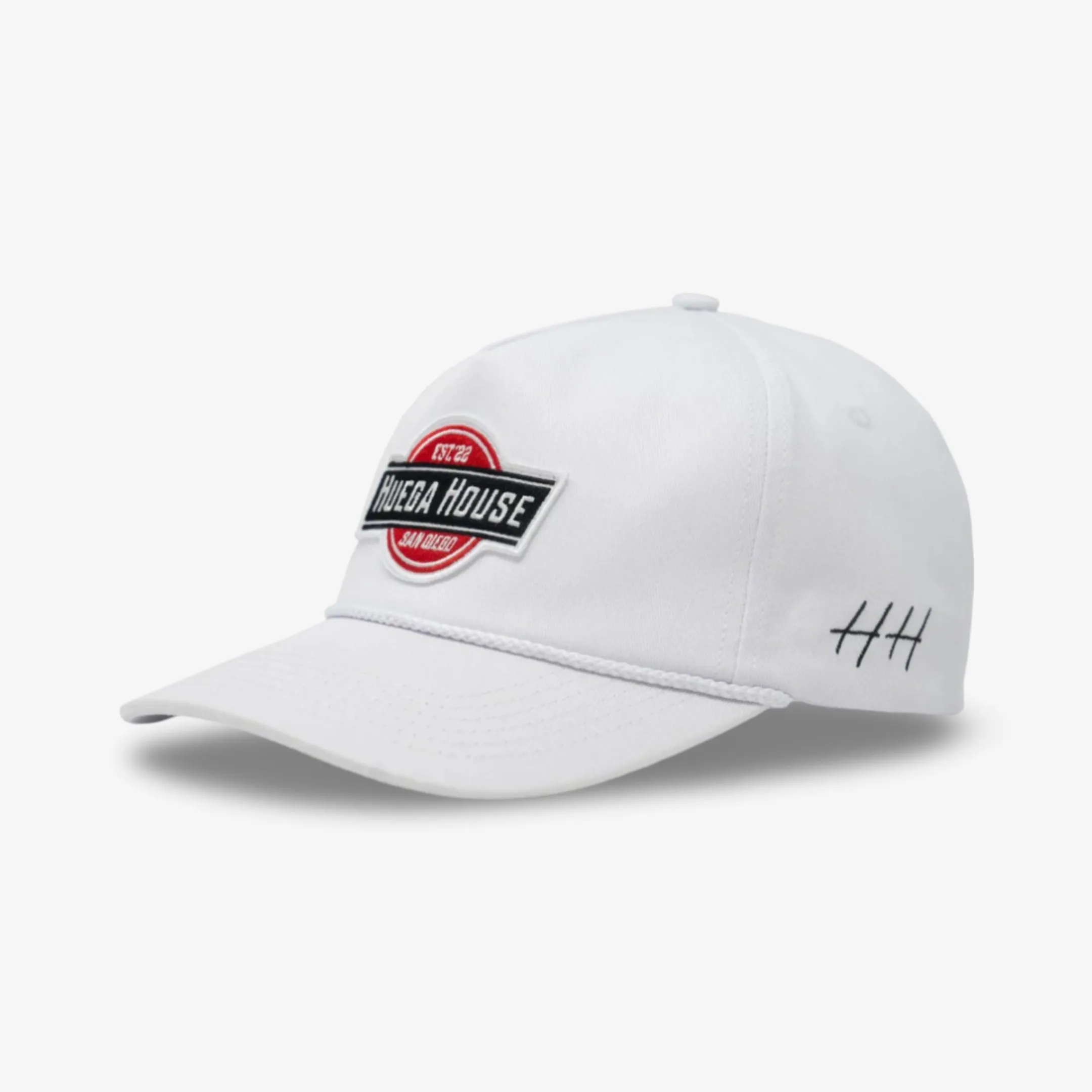 Huega House 'Blazer' Snapback Hat White