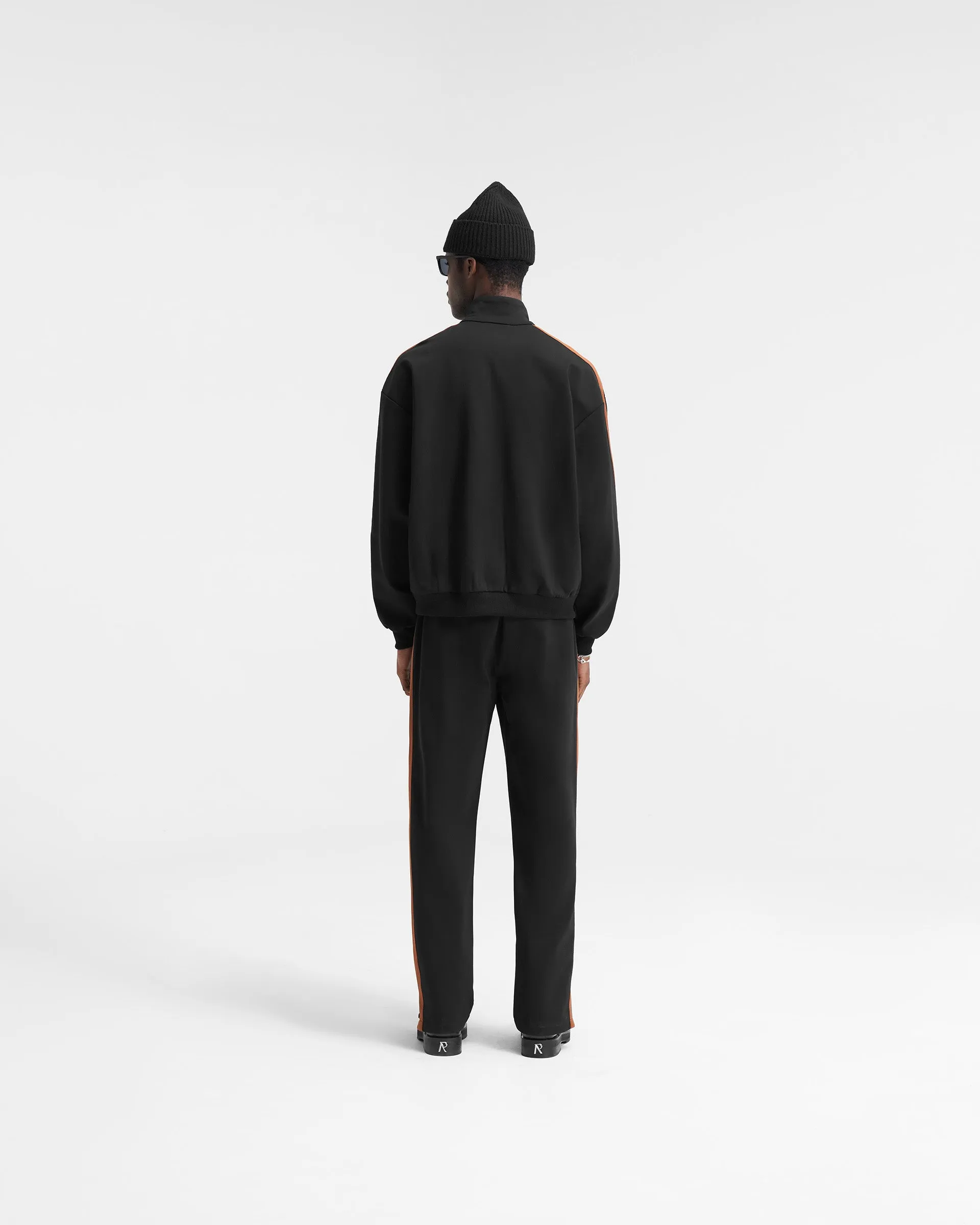 Initial Tracksuit Jacket - Black