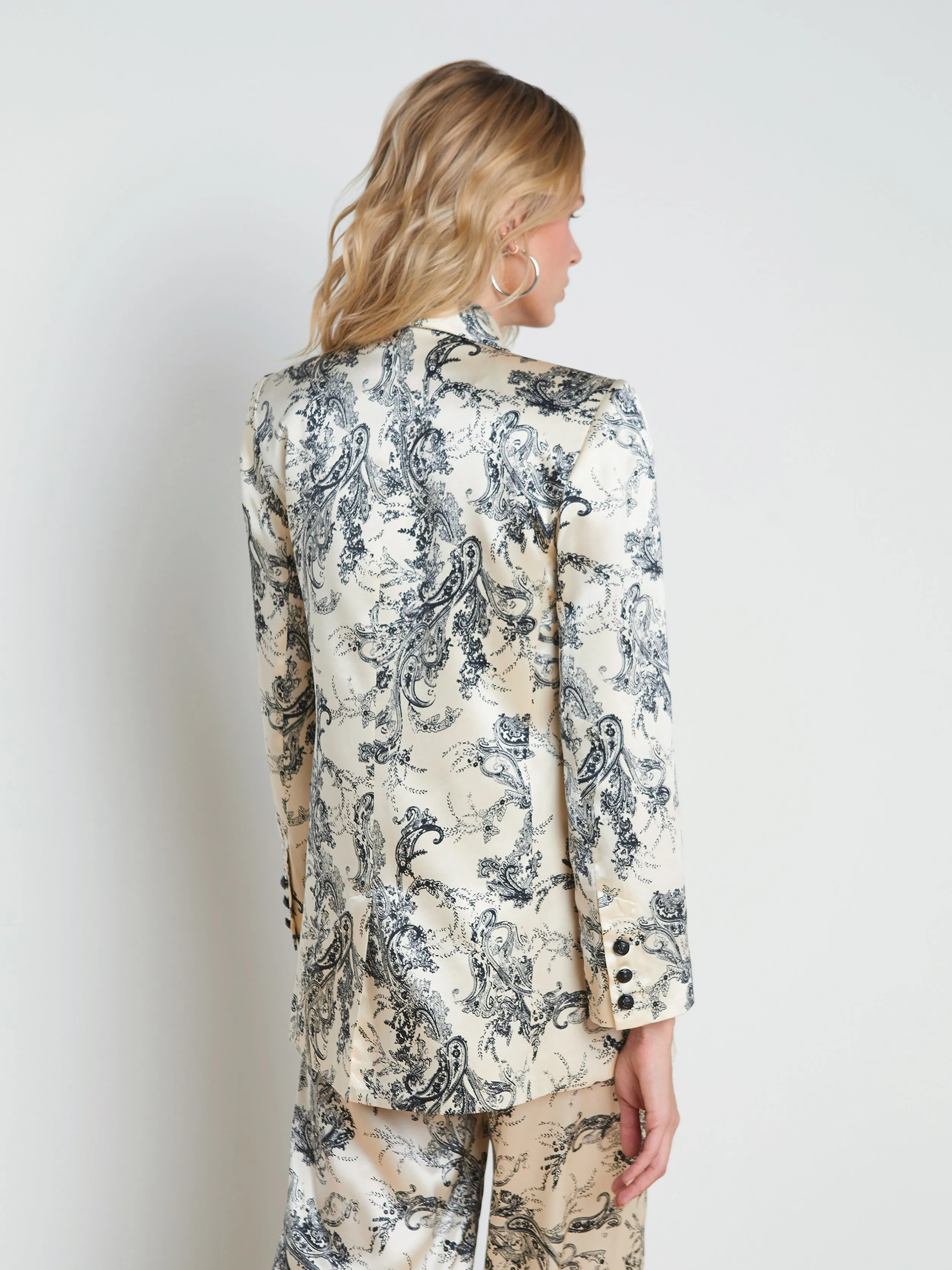 Jayda Silk Blazer