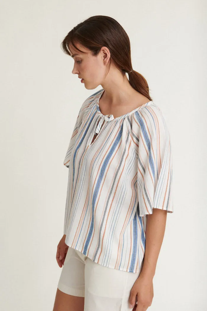 Jima Blouse - Multistriped