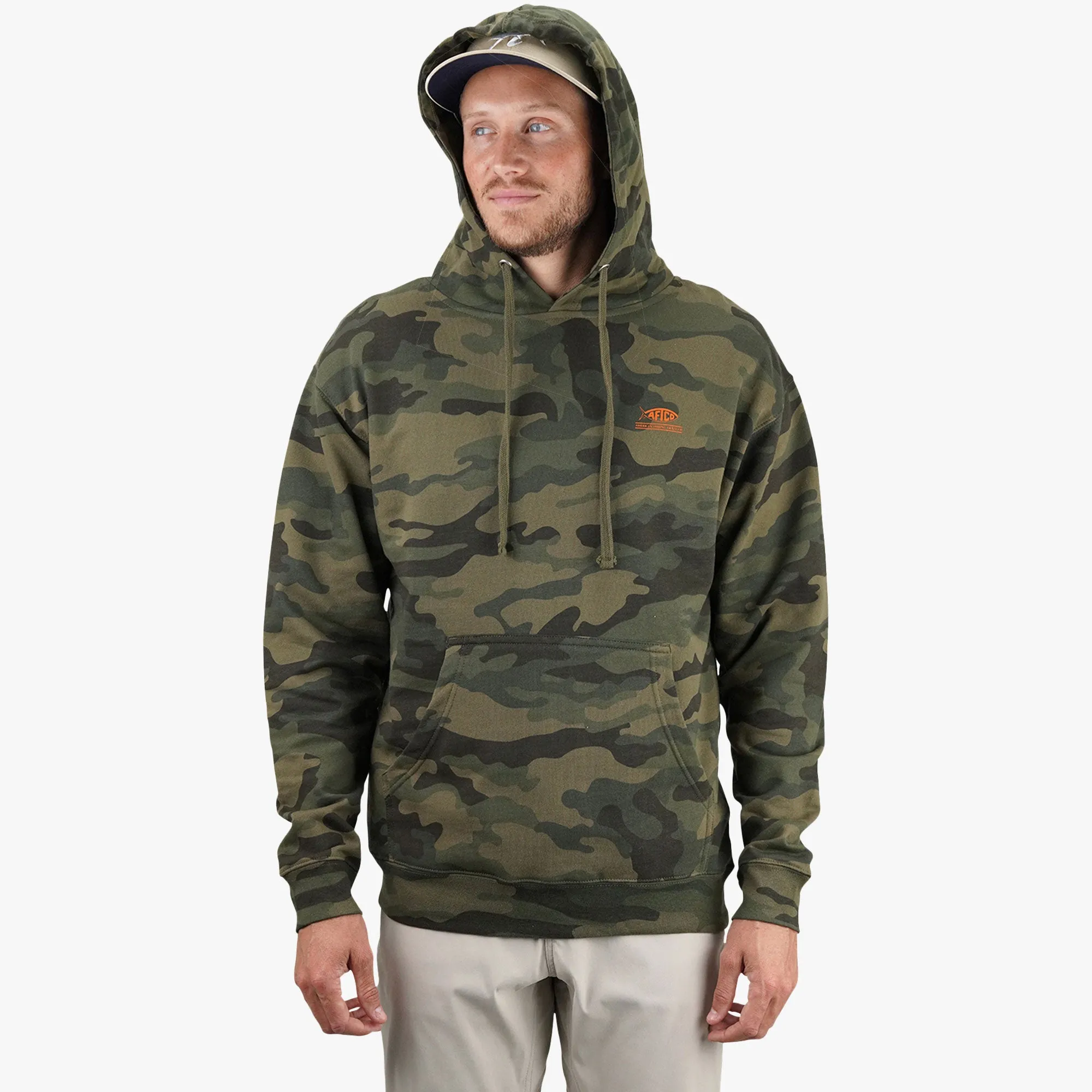 Jumbo Camo Pullover Hoodie