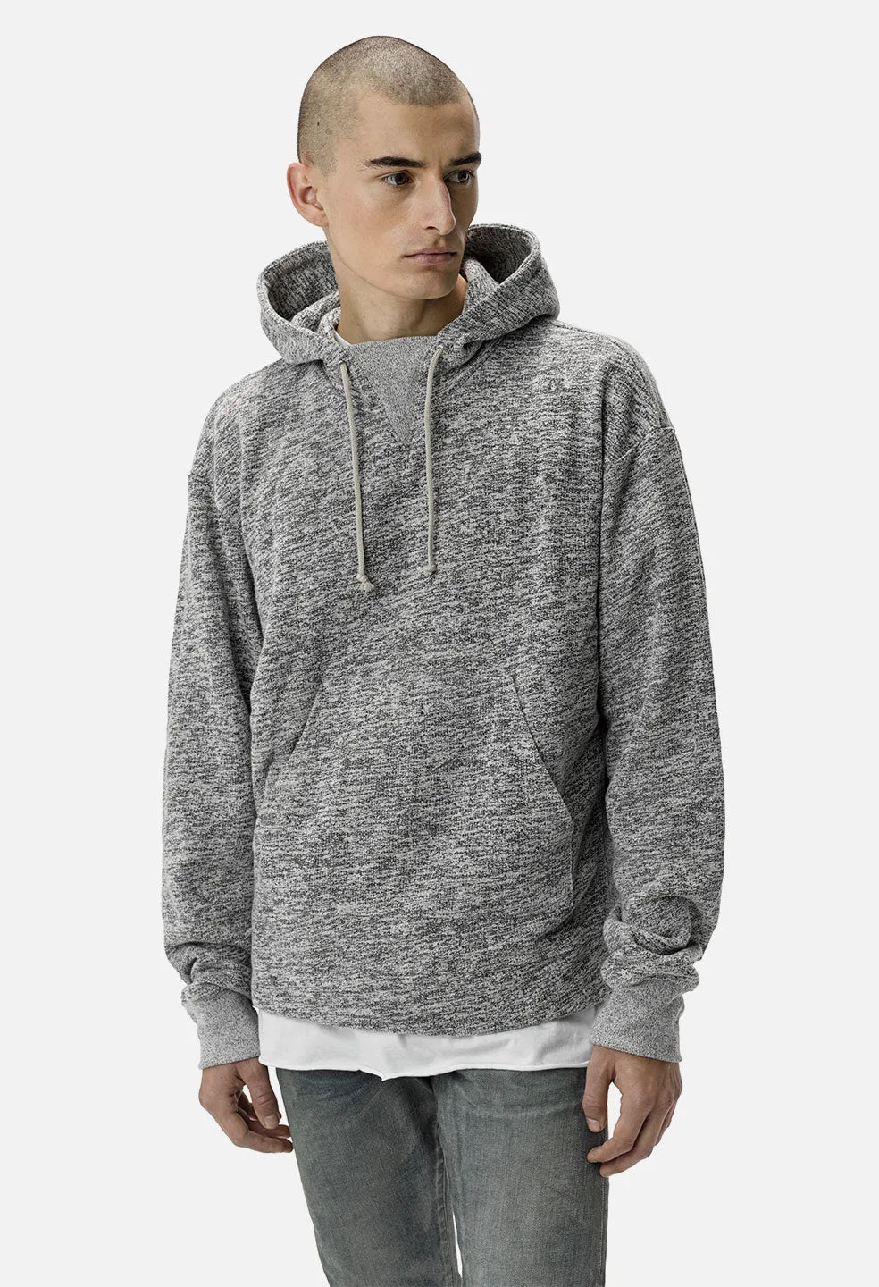 Kake Mock Pullover / Co-Mix Grey