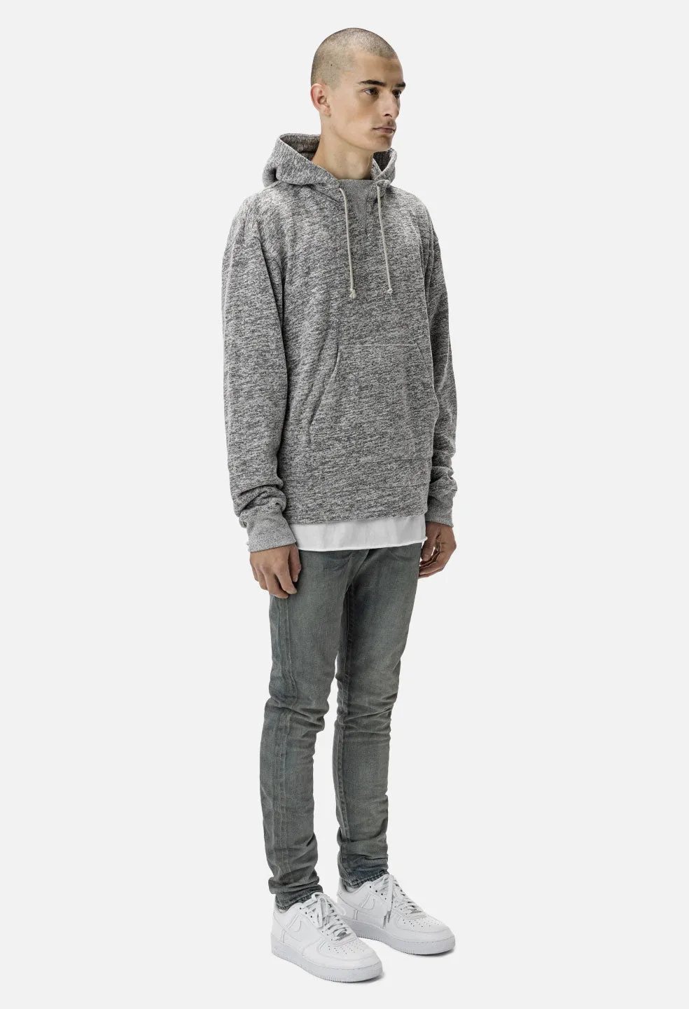 Kake Mock Pullover / Co-Mix Grey