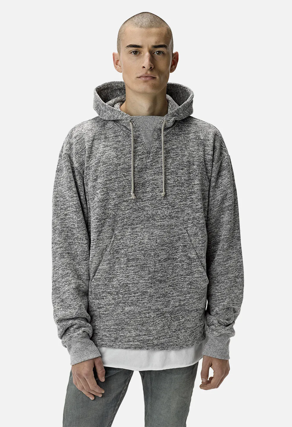 Kake Mock Pullover / Co-Mix Grey