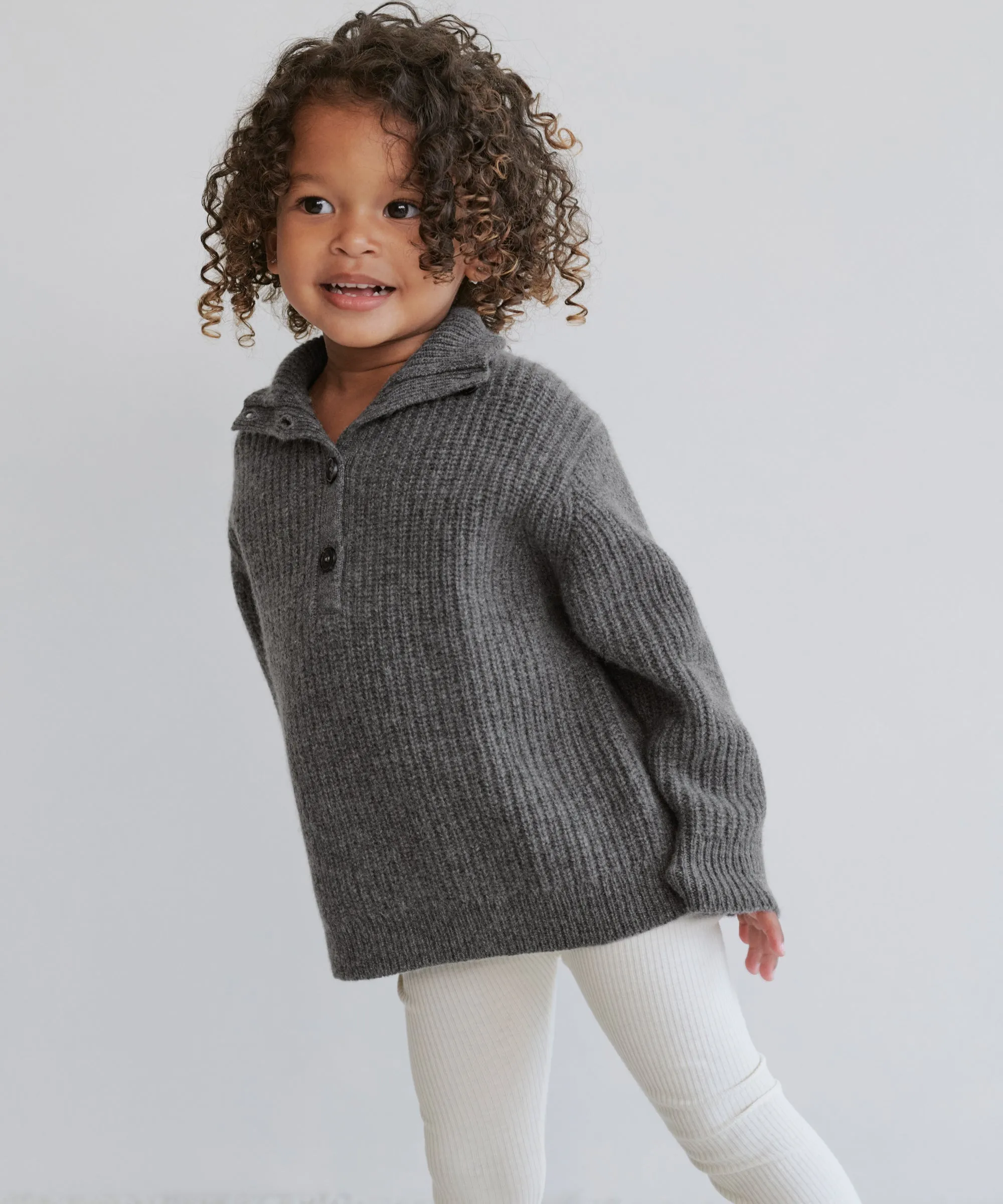 Kids' Button Pullover