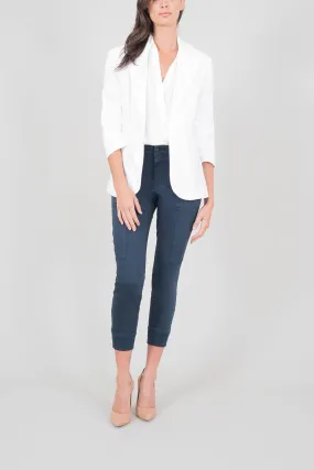 Loretta Stretch Linen Blazer